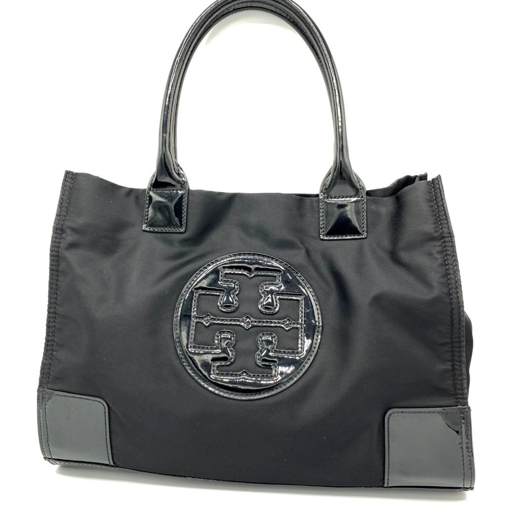 Tori Burch Ella Mini Patent Tote Bag